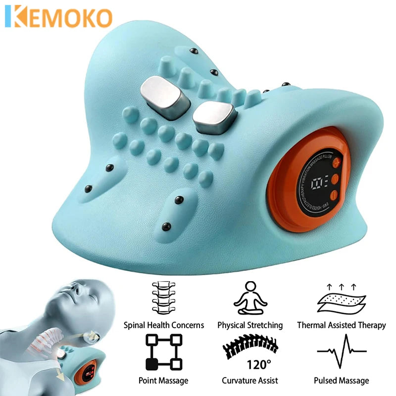 PulseComfort: EMS Neck Massage Pillow