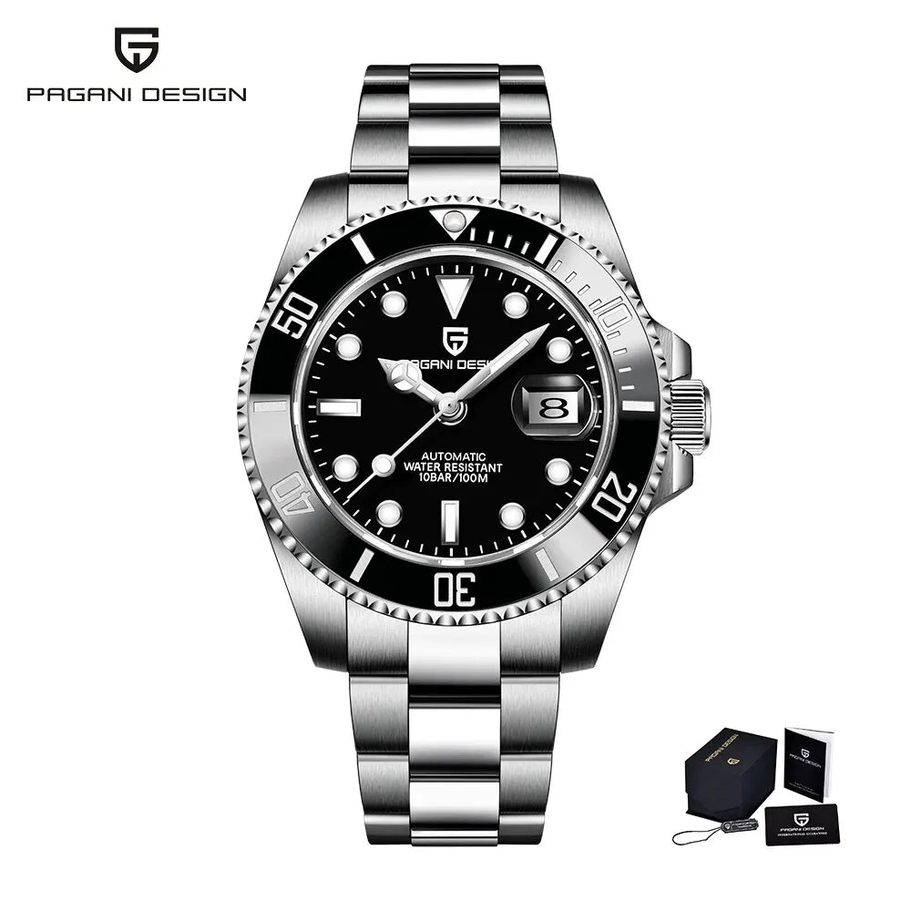 New 40mm Men Automatic Mechanical Watches Men Luxury