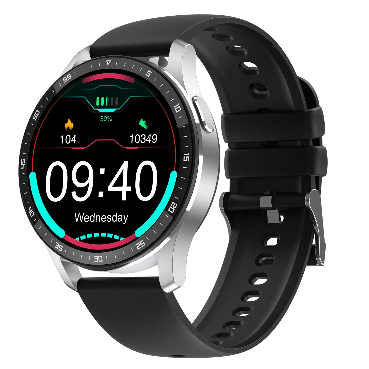 Smart watch with earbuds