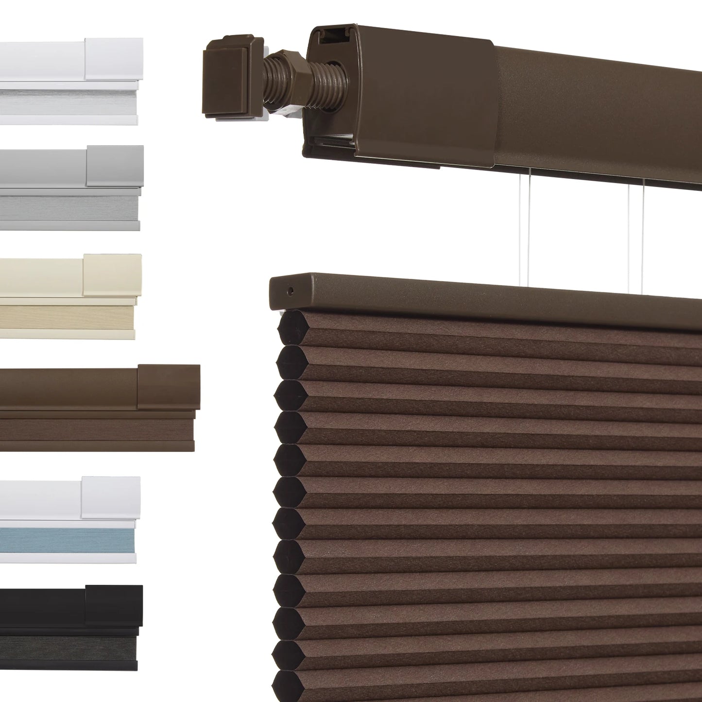 SnapFit Cordless Shades – No Drill, Instant Privacy & Light Control