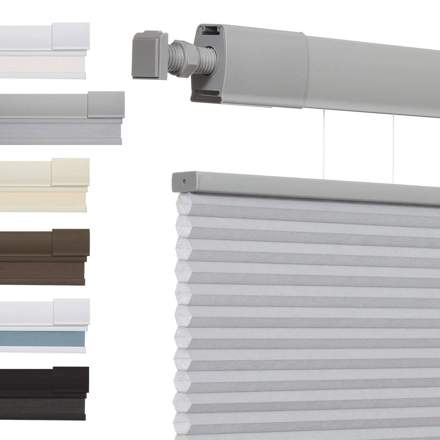 SnapFit Cordless Shades – No Drill, Instant Privacy & Light Control