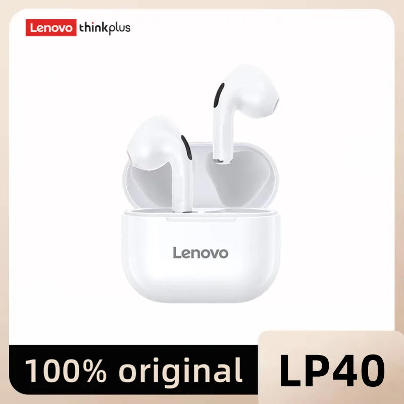 Original lp40 Bluetooth Earphone - 5.0 Immersive Sound HIFI Touch Control Earphone