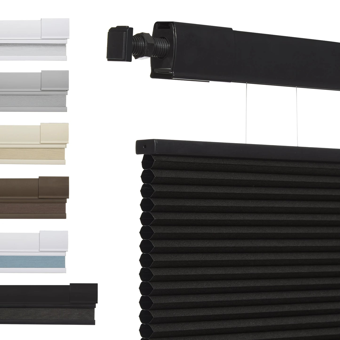 SnapFit Cordless Shades – No Drill, Instant Privacy & Light Control