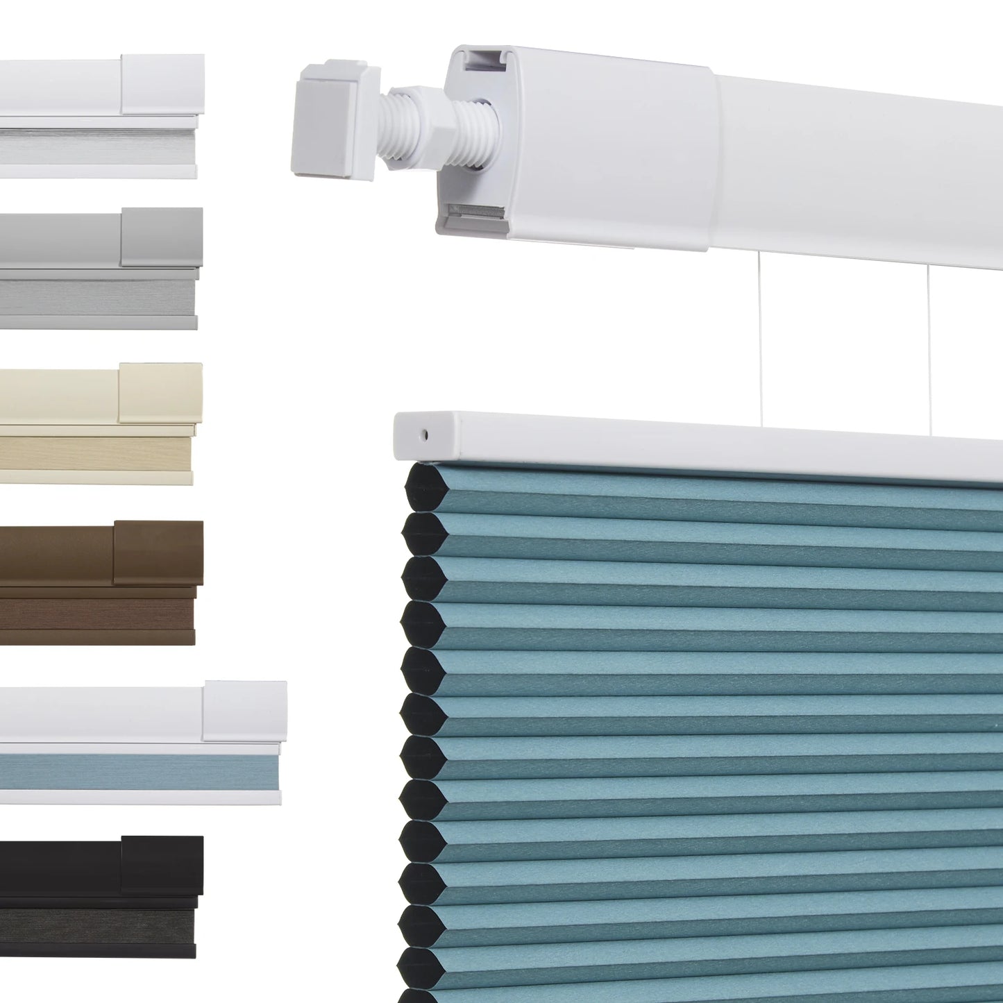 SnapFit Cordless Shades – No Drill, Instant Privacy & Light Control