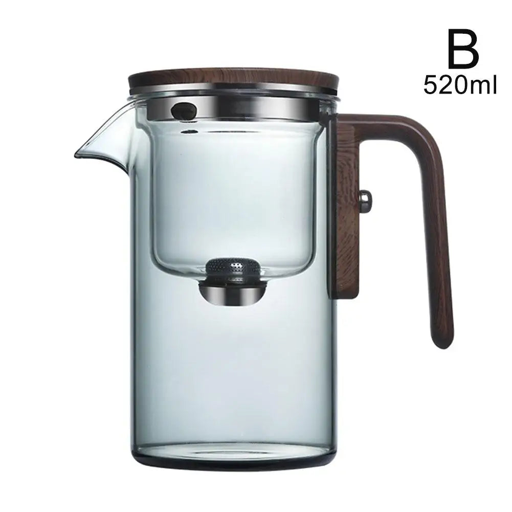 PureBrew Glass Teapot – Elegant Infusion for Perfect Herbal Tea