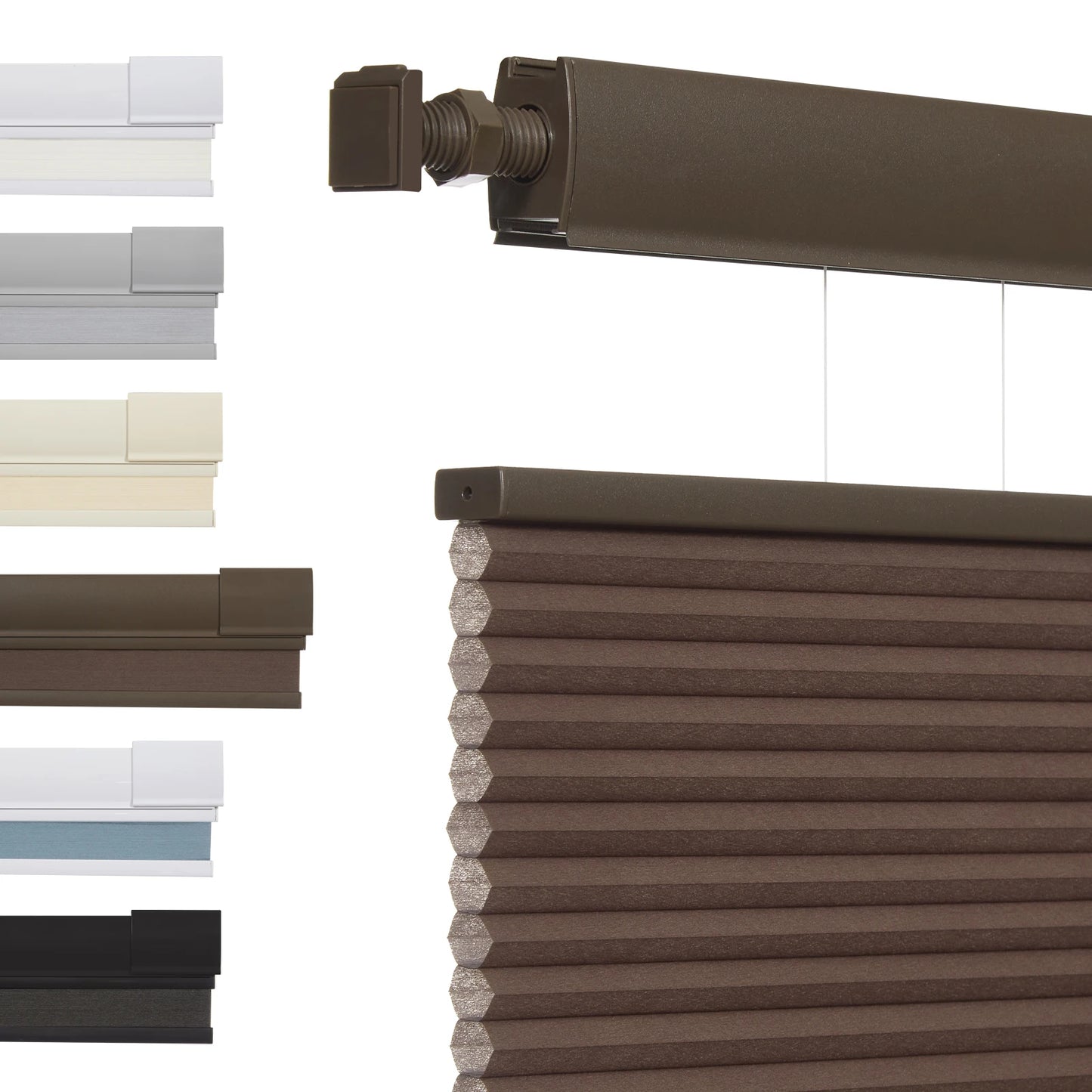 SnapFit Cordless Shades – No Drill, Instant Privacy & Light Control