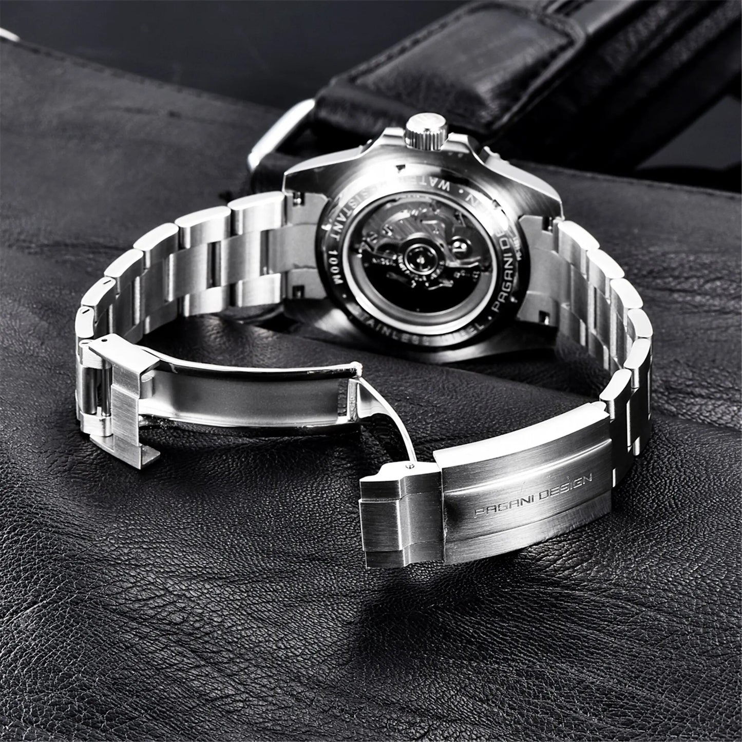 New 40mm Men Automatic Mechanical Watches Men Luxury