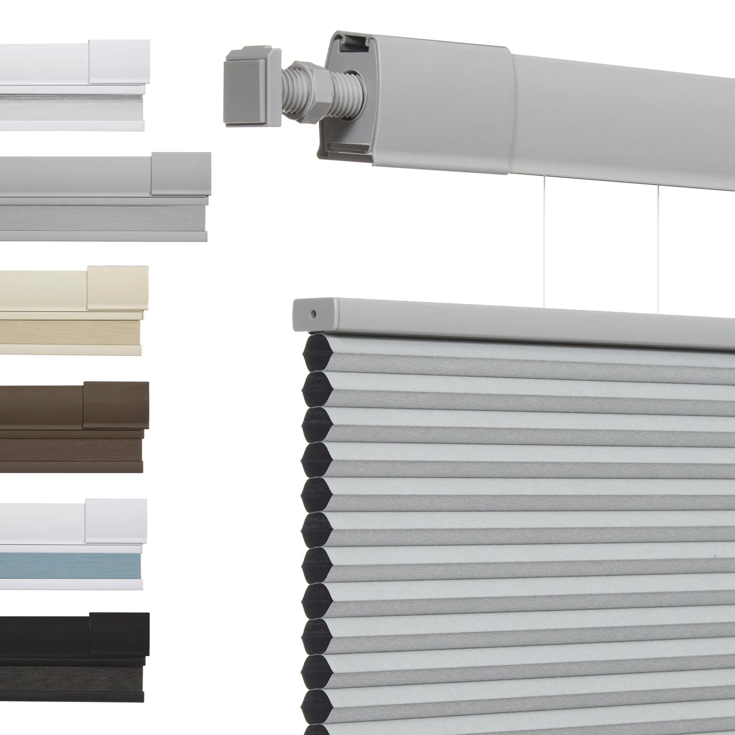 SnapFit Cordless Shades – No Drill, Instant Privacy & Light Control