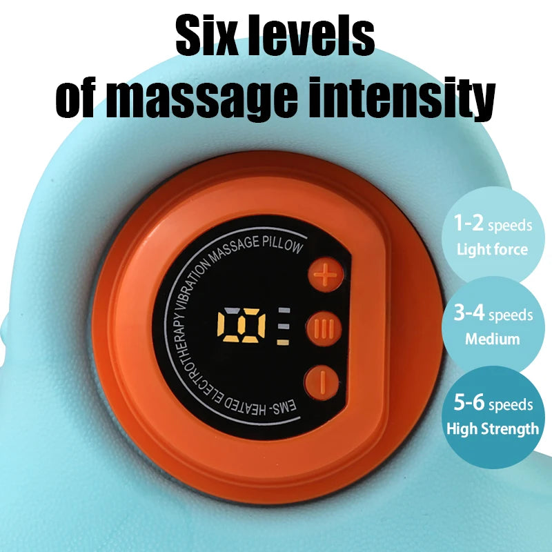 PulseComfort: EMS Neck Massage Pillow