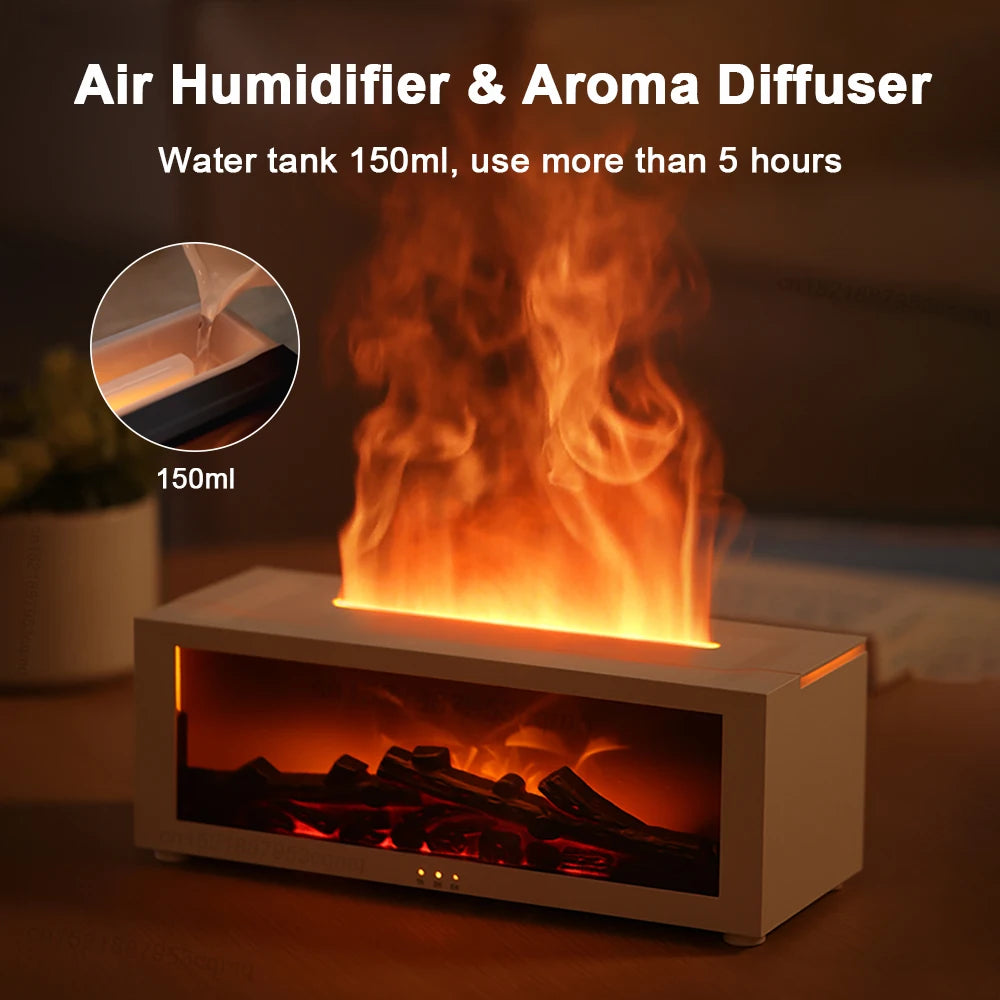 Mini Fireplace Lamp: Soothe, Relax, and Unwind Anywhere