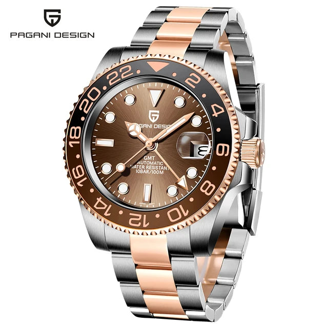 New 40mm Men Automatic Mechanical Watches Men Luxury
