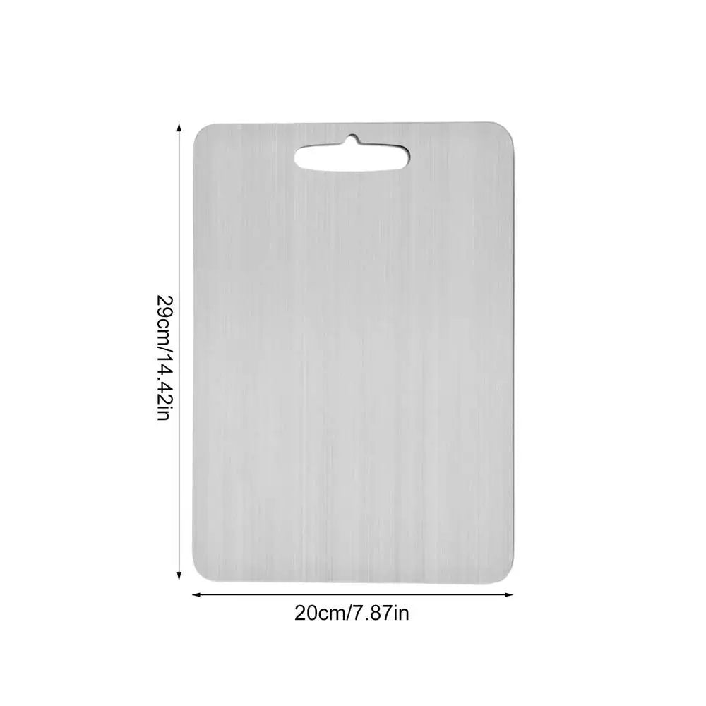 Stainless Steel Chopping Board – Non-Absorbent & Bacteria-Resistant Surface